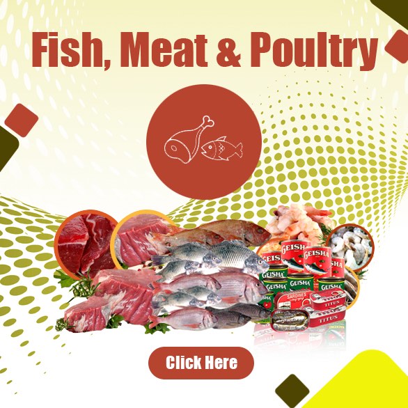 Fish, Meat & Polutry